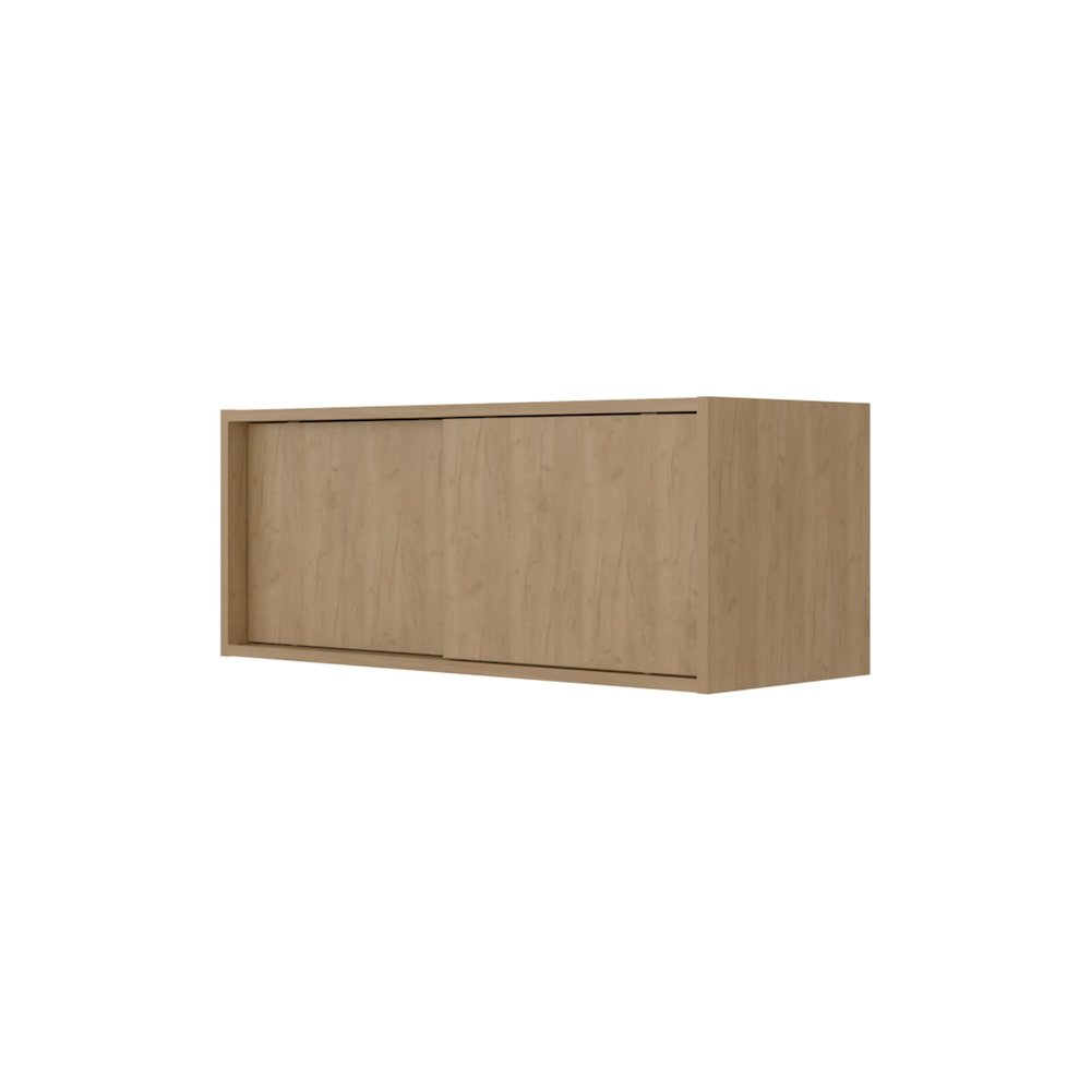 Bahia Wall Storage Cabinet, Natural Oak. Picture 1