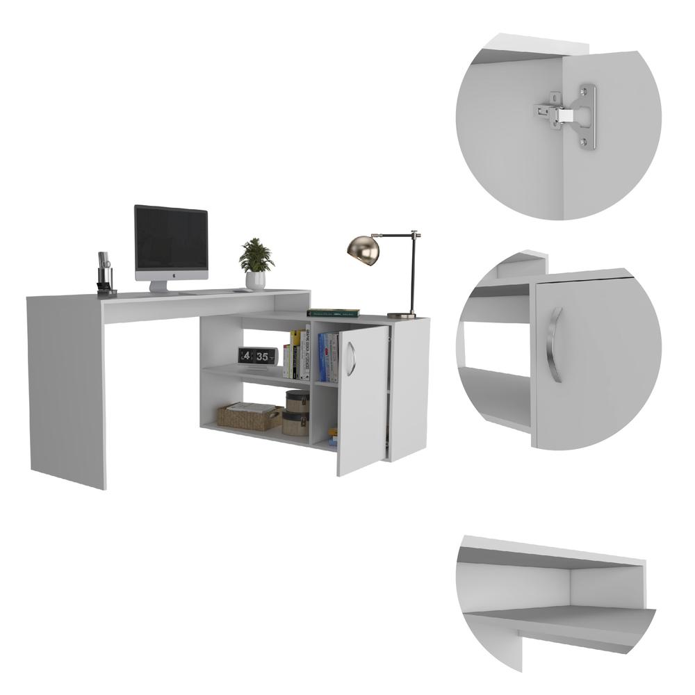 Dallas L-Shaped Home Office Desk. Picture 2