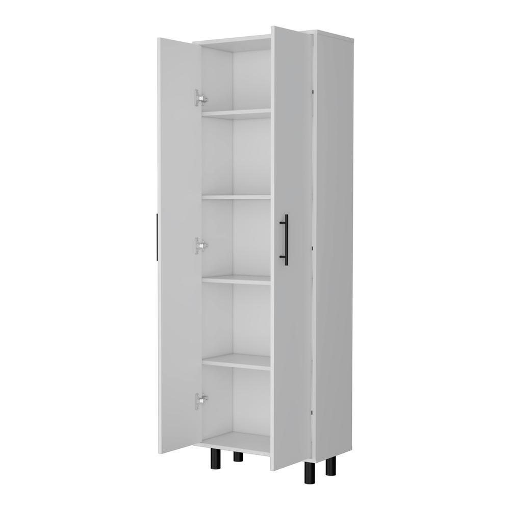Oklahoma Tall Pantry Cabinet, Cupboard Storage Organizer with 5-Shelf. Picture 5