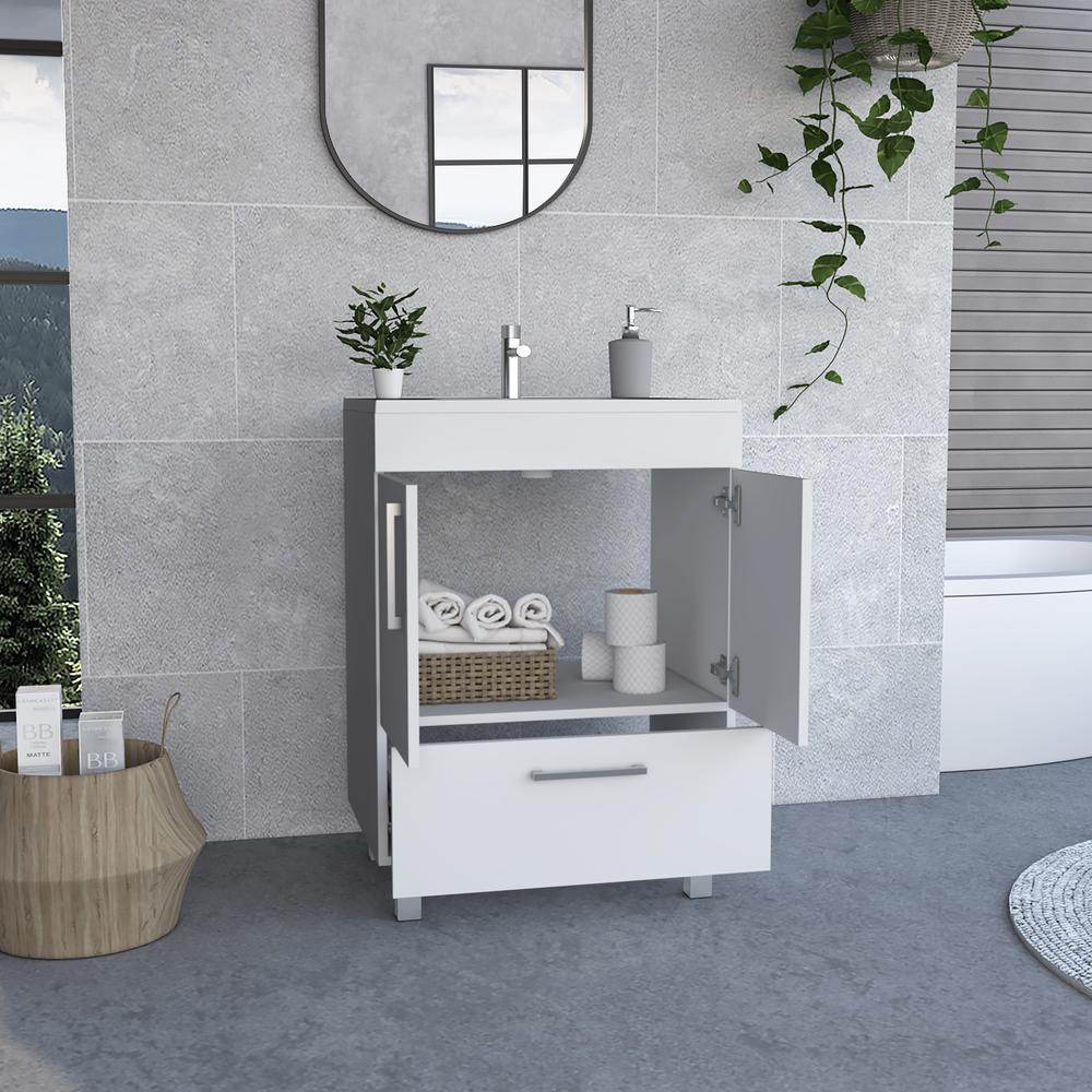Otello Single Bathroom Vanity. Picture 3