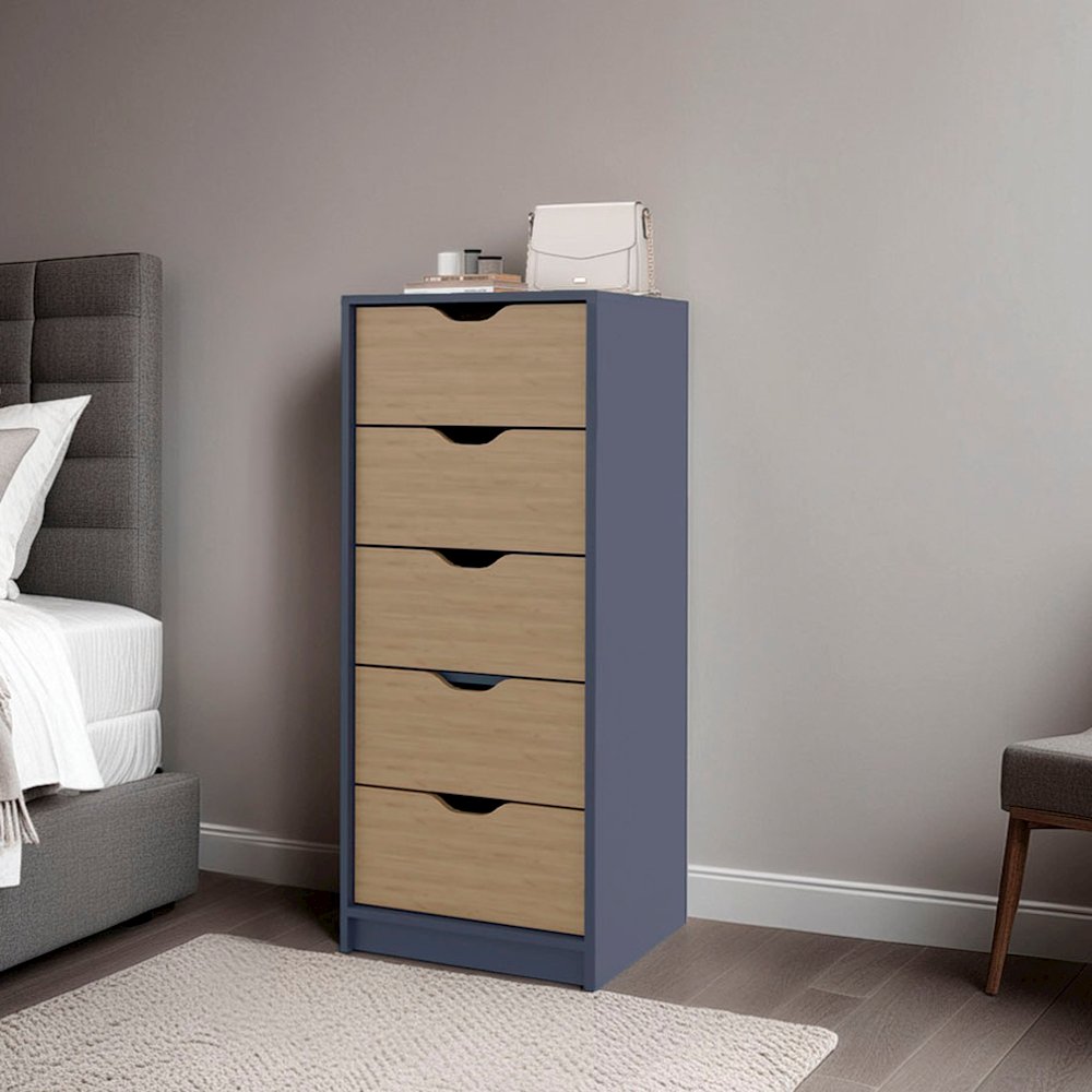 Olijato 5-Drawer Dresser for Nurseries and Bedrooms –Modern Space-Saving Storage. Picture 3