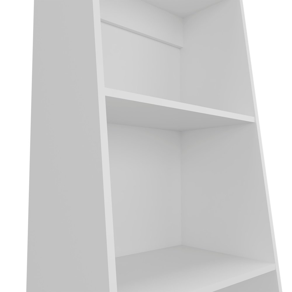Anthem Bookcase in melamine with three shelves, White. Picture 5