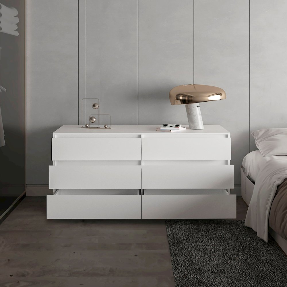 Seul 6 Drawer Double Dresser. Picture 7