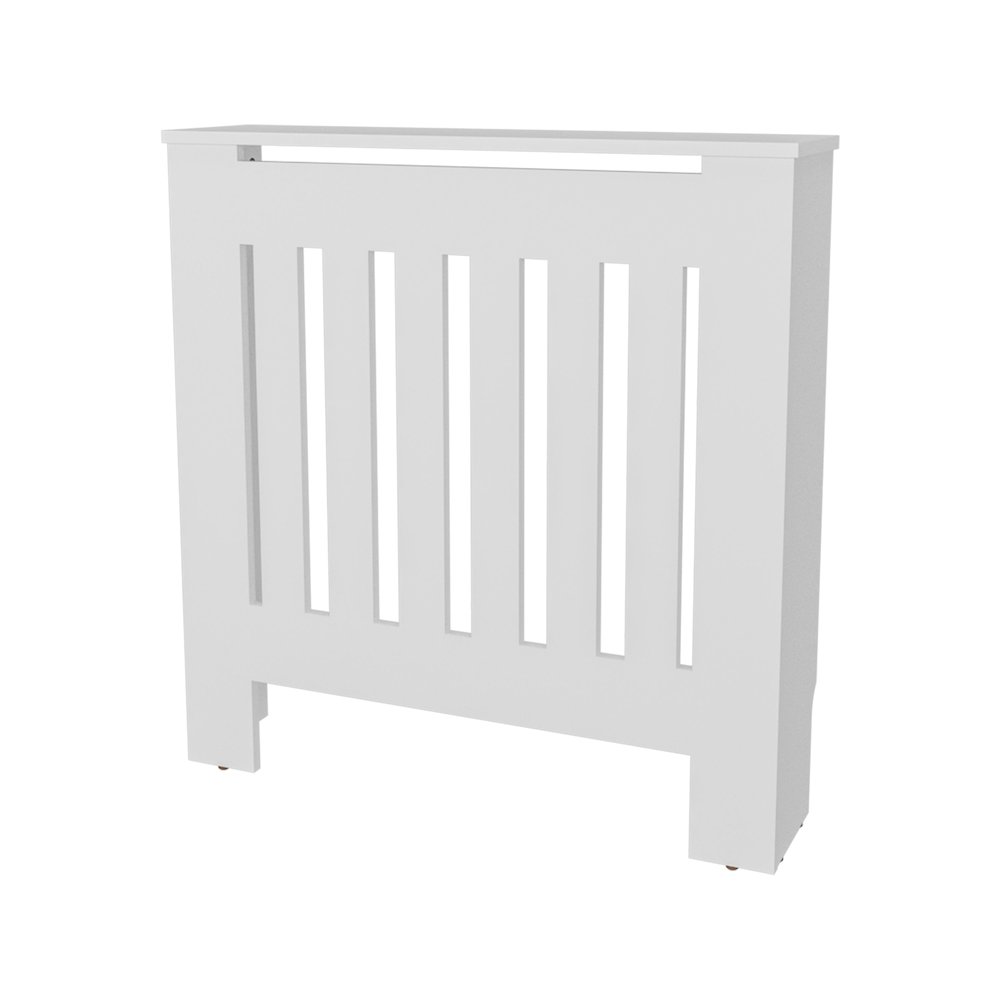 Rio Radiator Cover with Storage, Space,Saving Design, White. Picture 1
