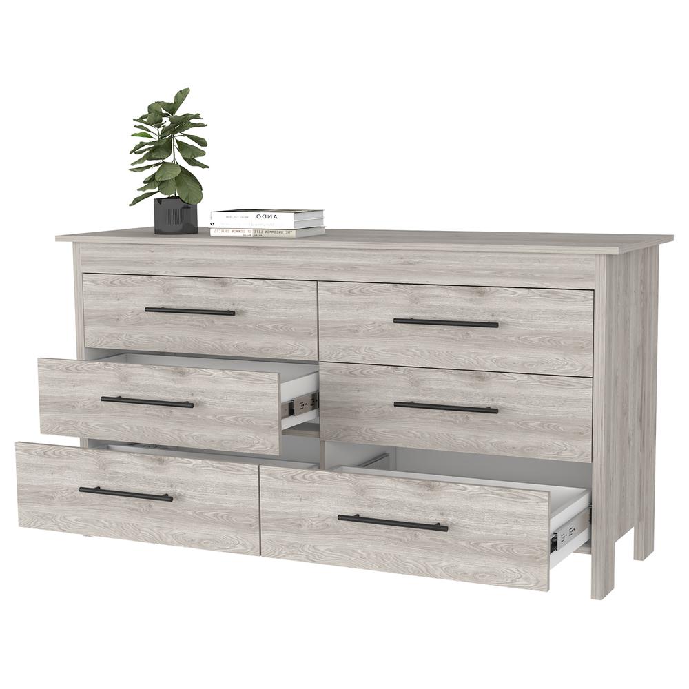 Luxor 6 Drawer Double Dresser. Picture 2