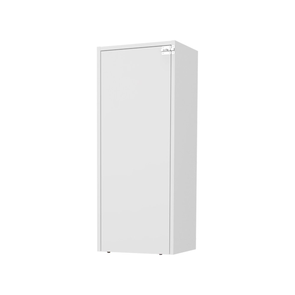 Rincon Valley Folding Table with Storage, White. Picture 8