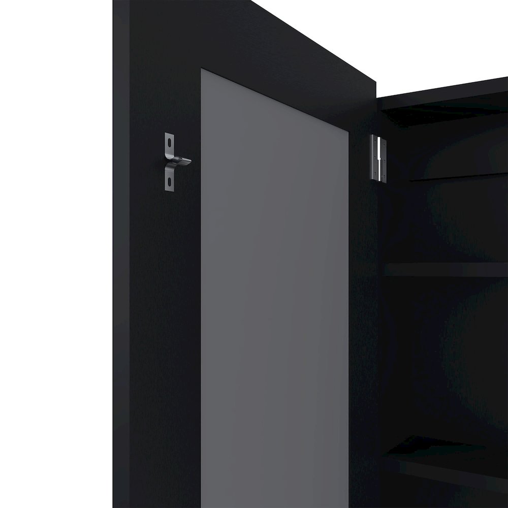 Parks Medicine Cabinet With Included Mirror, Wenge. Picture 7