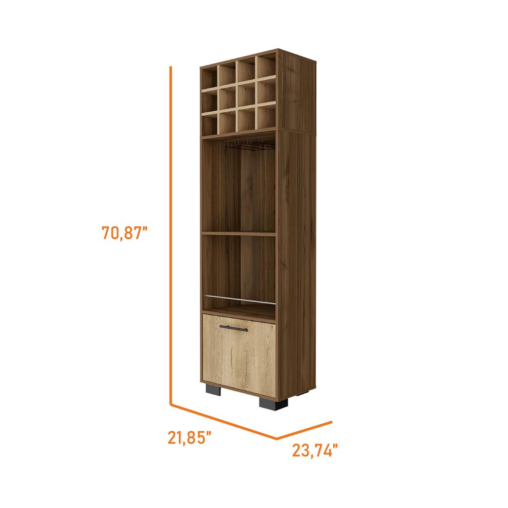 Aubree Corner Bar Cabinet. Picture 3