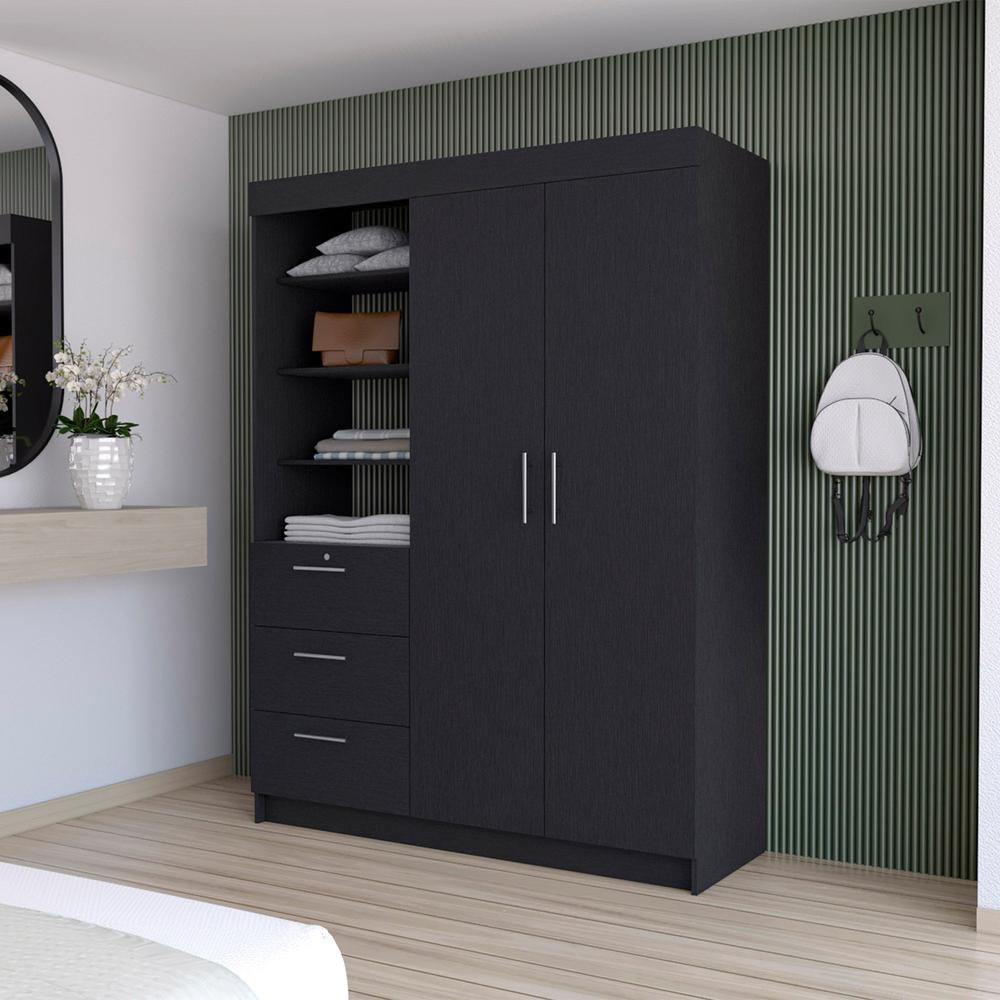 Tempe 3 Drawers Armoire. Picture 4