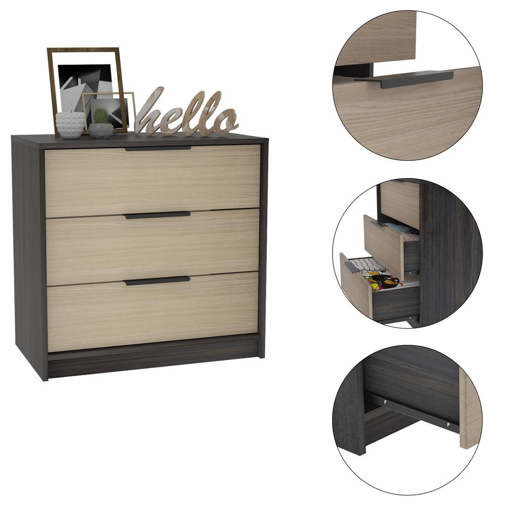 Luxor 3 Drawer Dresser. Picture 2