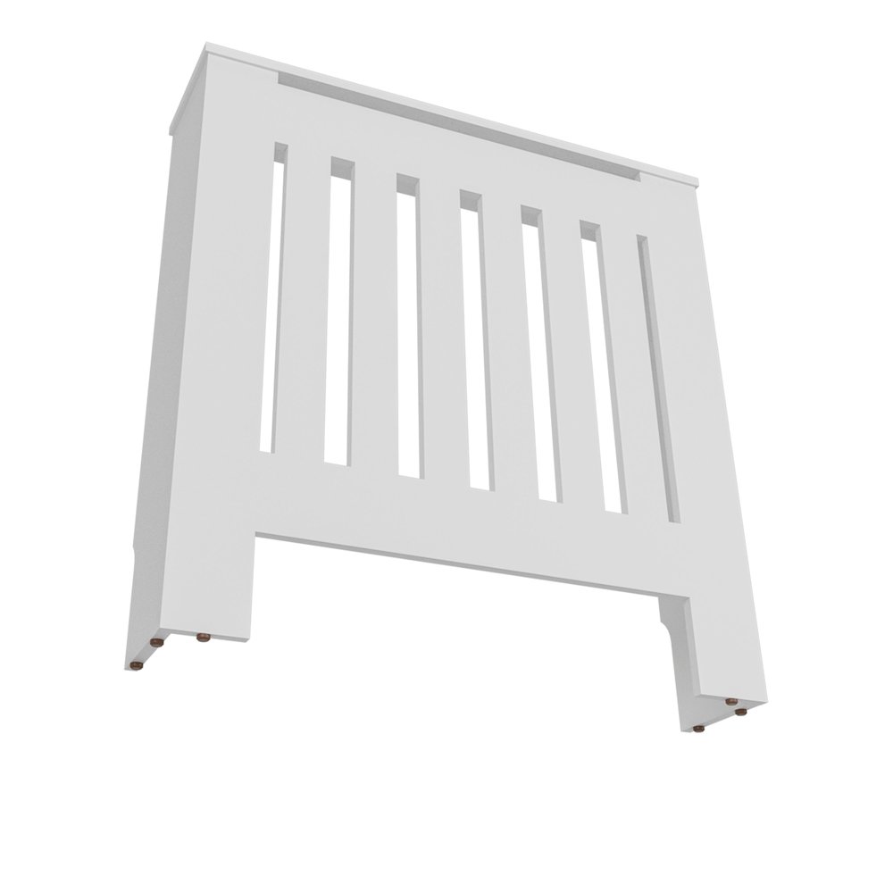 Rio Radiator Cover with Storage, Space,Saving Design, White. Picture 7