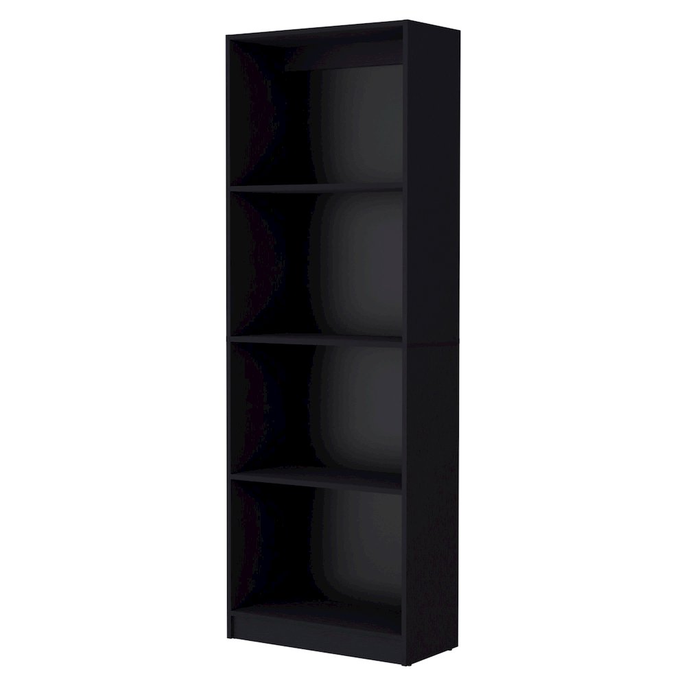 Sutton Bookcase with Tier Storage Shelves, Wenge. Picture 1