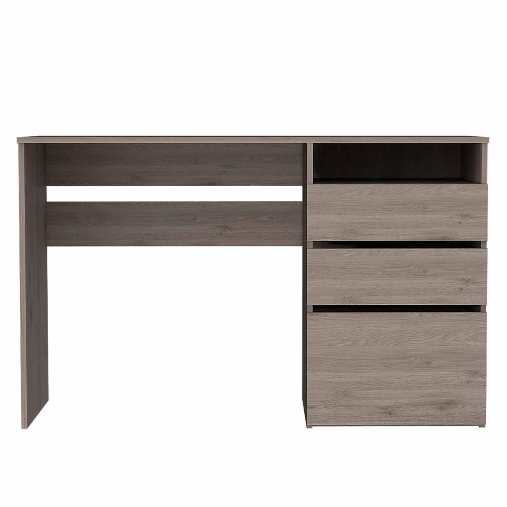 Louisiana Computer Desk with three drawers. Picture 1