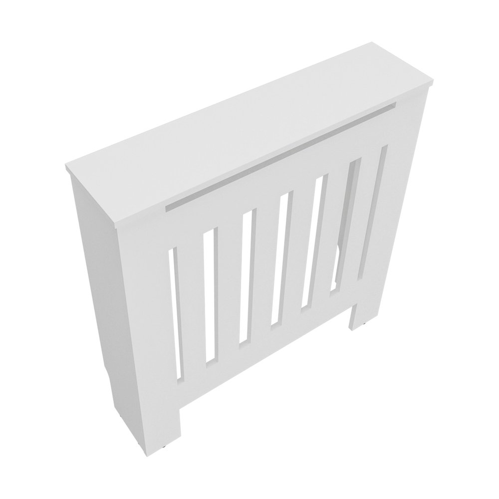 Rio Radiator Cover with Storage, Space,Saving Design, White. Picture 5