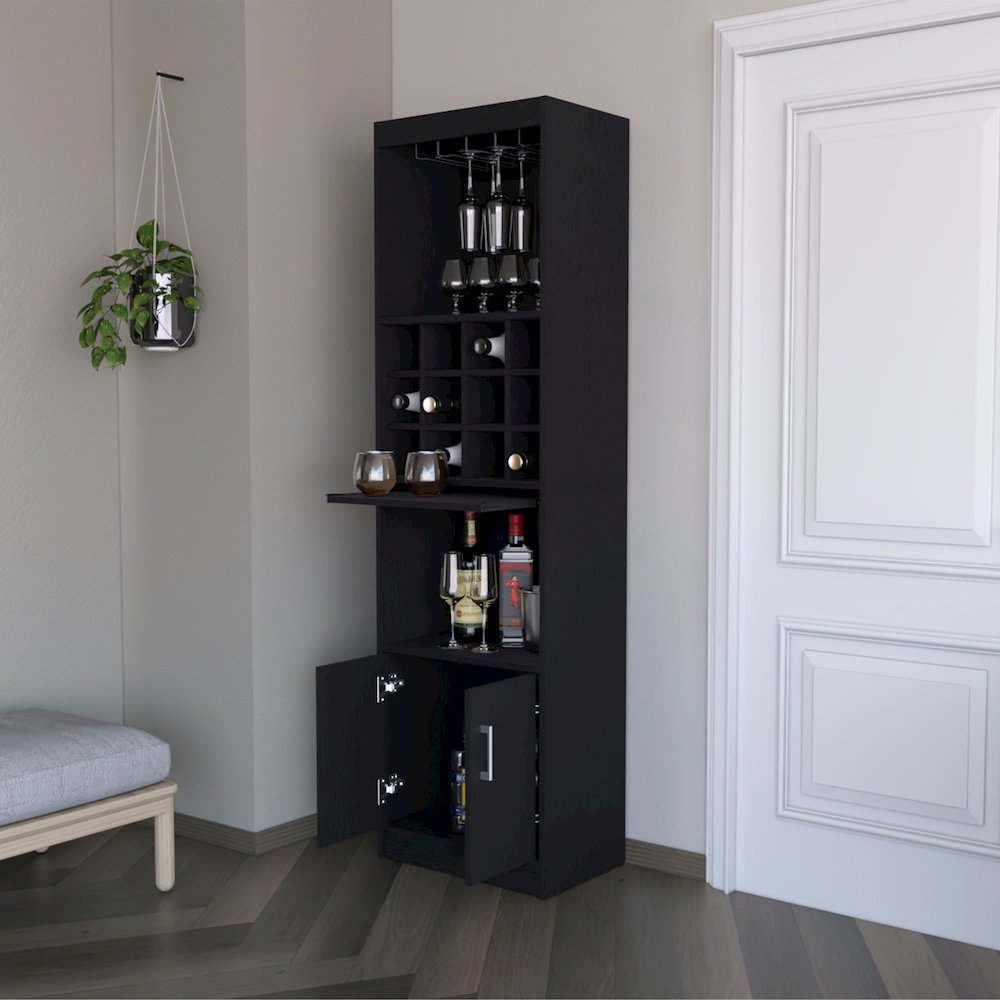 Lowa Bar Cabinet multistorage with wine storage. Picture 5