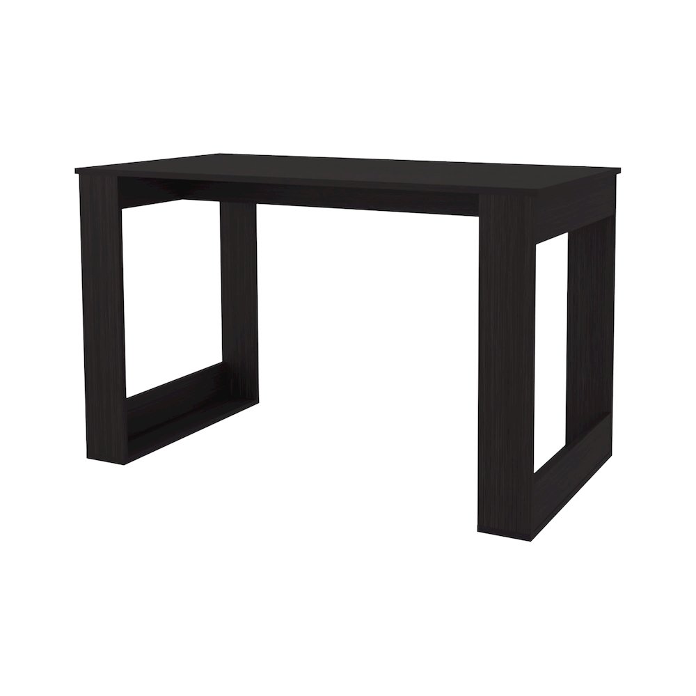 Aurora Writing Computer Desk with Ample Work Surface, Wengue. Picture 5