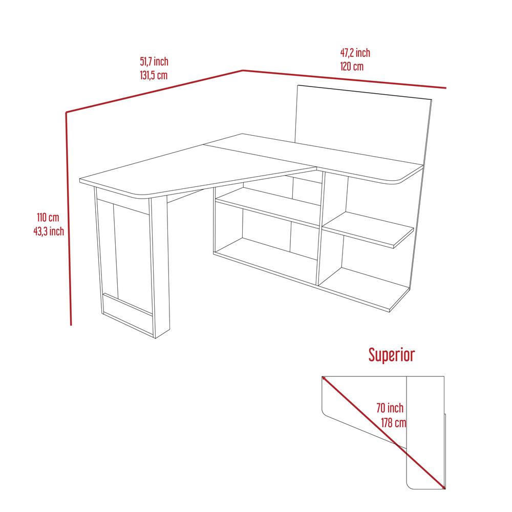 Fresno Computer Desk. Picture 5
