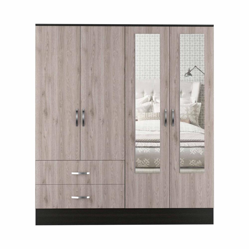 Florencia L Mirrored Armoire. Picture 1