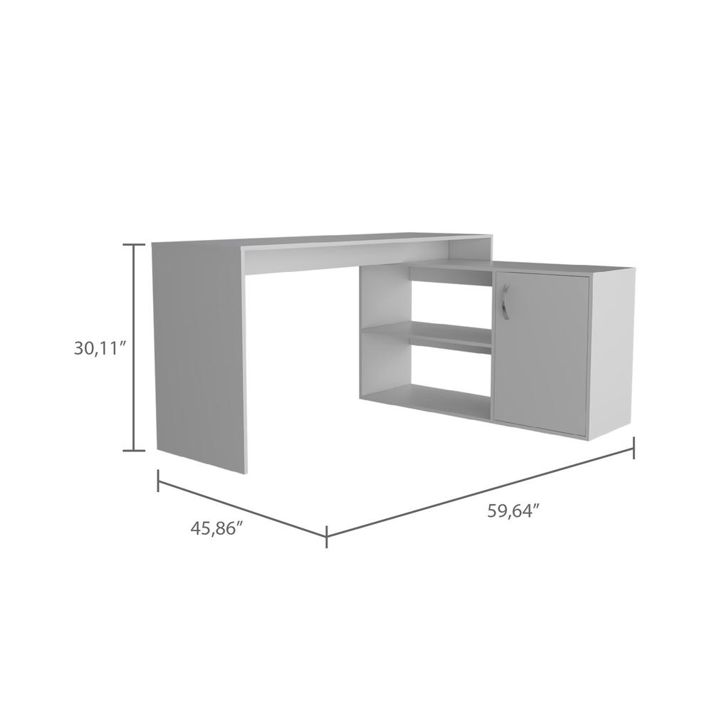 Dallas L-Shaped Home Office Desk. Picture 3