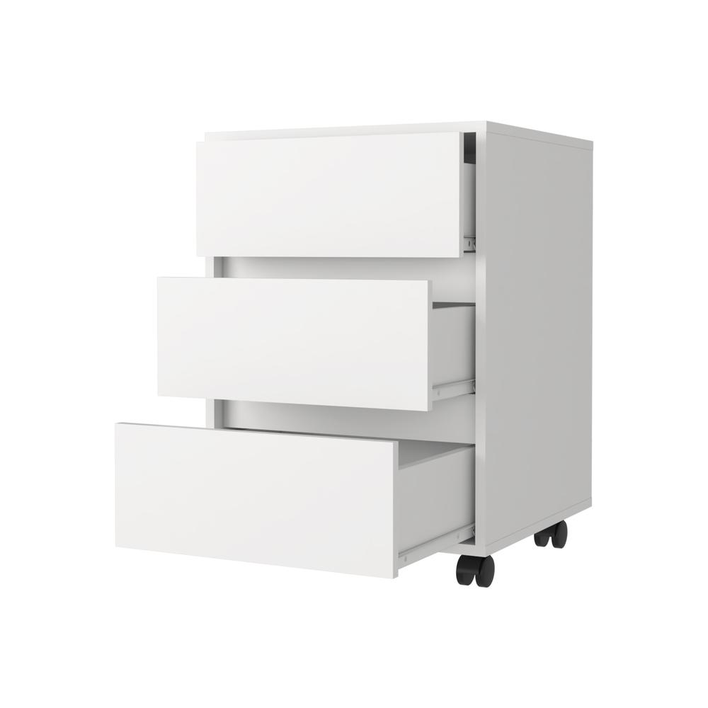 Vienna 3 Drawer Filing Cabinet. Picture 2