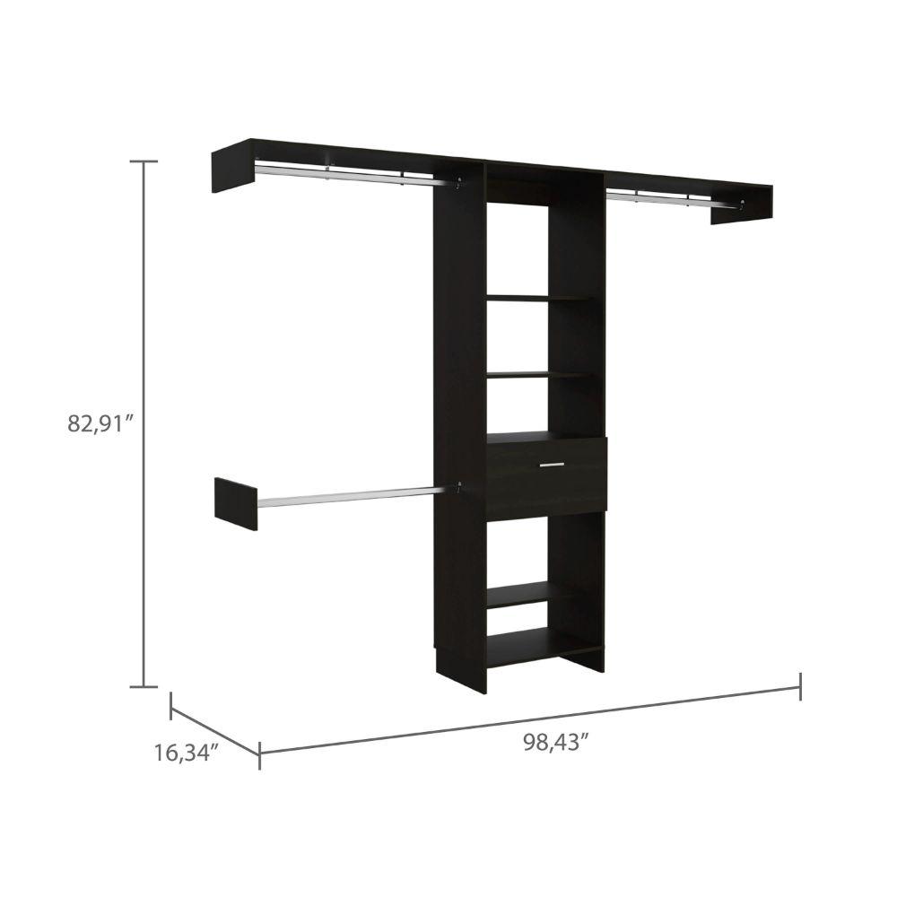 Hybrid 250 Closet System. Picture 1