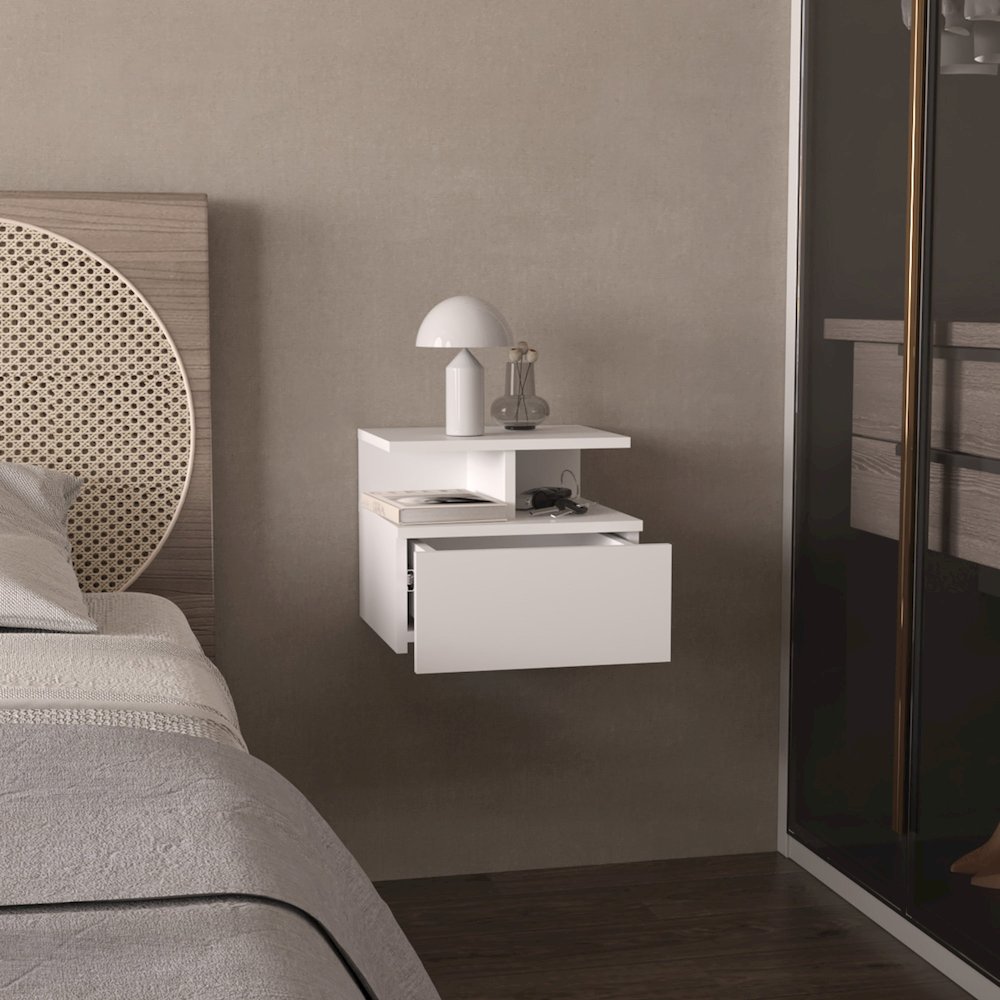 Augusta Floating Nightstand. Picture 9