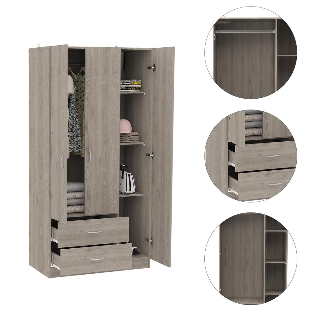 Eureka 3 Door Armoire. Picture 3