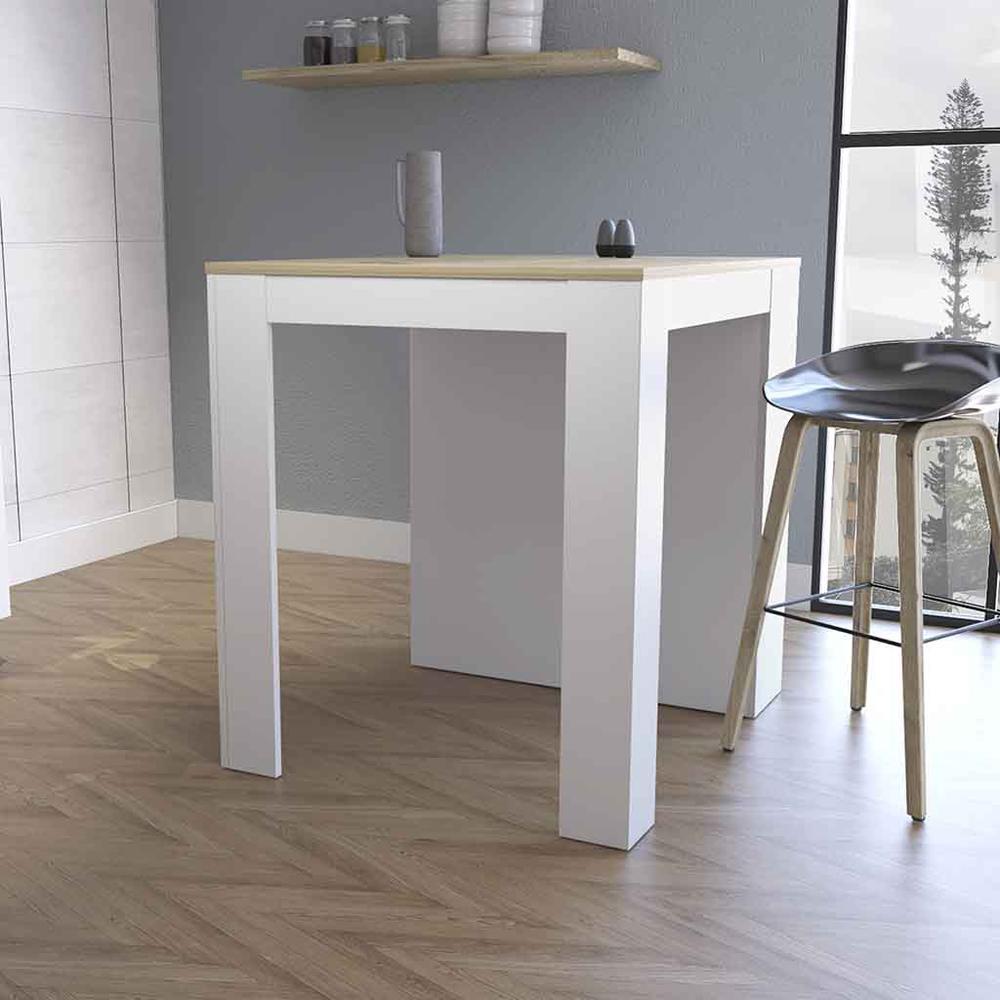 Alameda Kitchen Island, Three Drawers Concealed. Picture 4