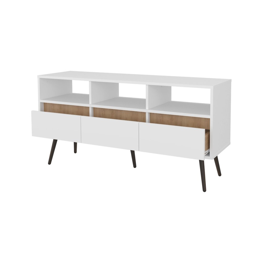 Picacho TV Stand with Multistorage, 3 Drawers and 3 Shelves. Picture 6