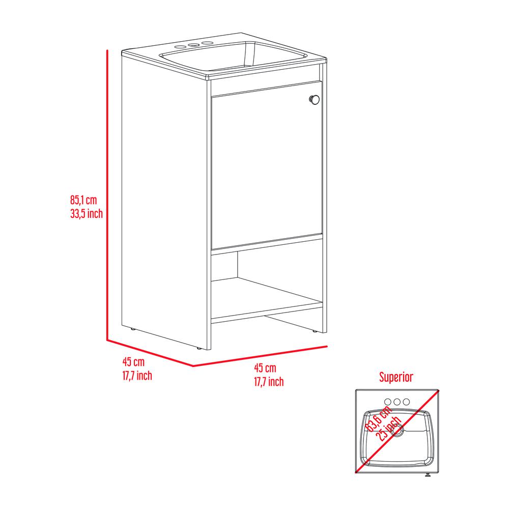 Chariot Free Standing Vanity Cabinet. Picture 5