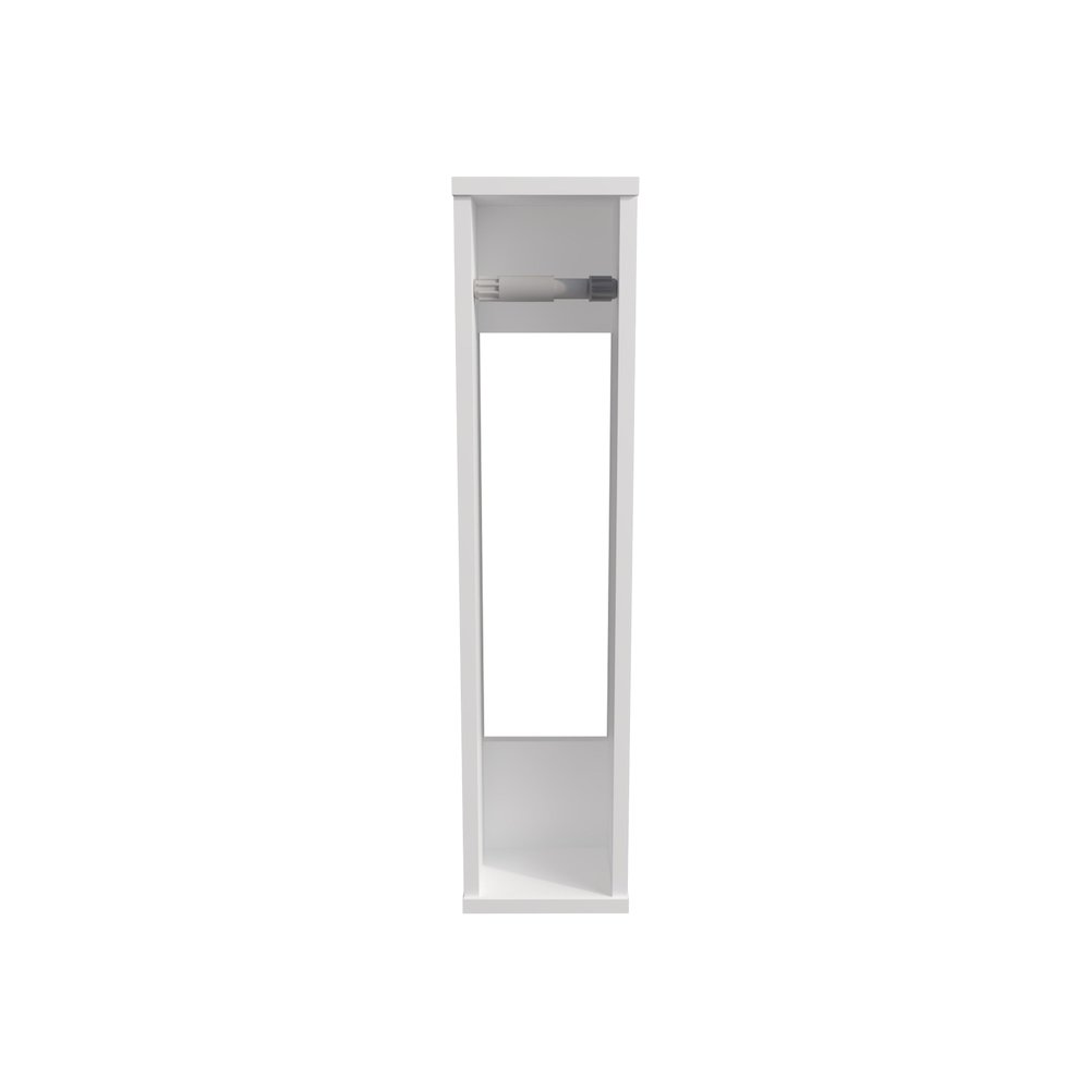 Supai Toilet Paper Holder in Melamine, White. Picture 1