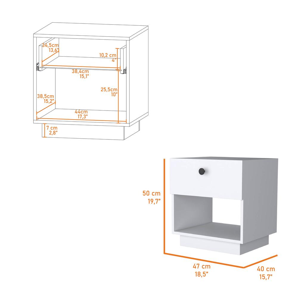 Sumter 1 Drawer Nightstand. Picture 3