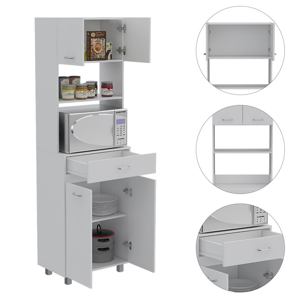 Auburn Microwave Pantry Cabinet. Picture 2