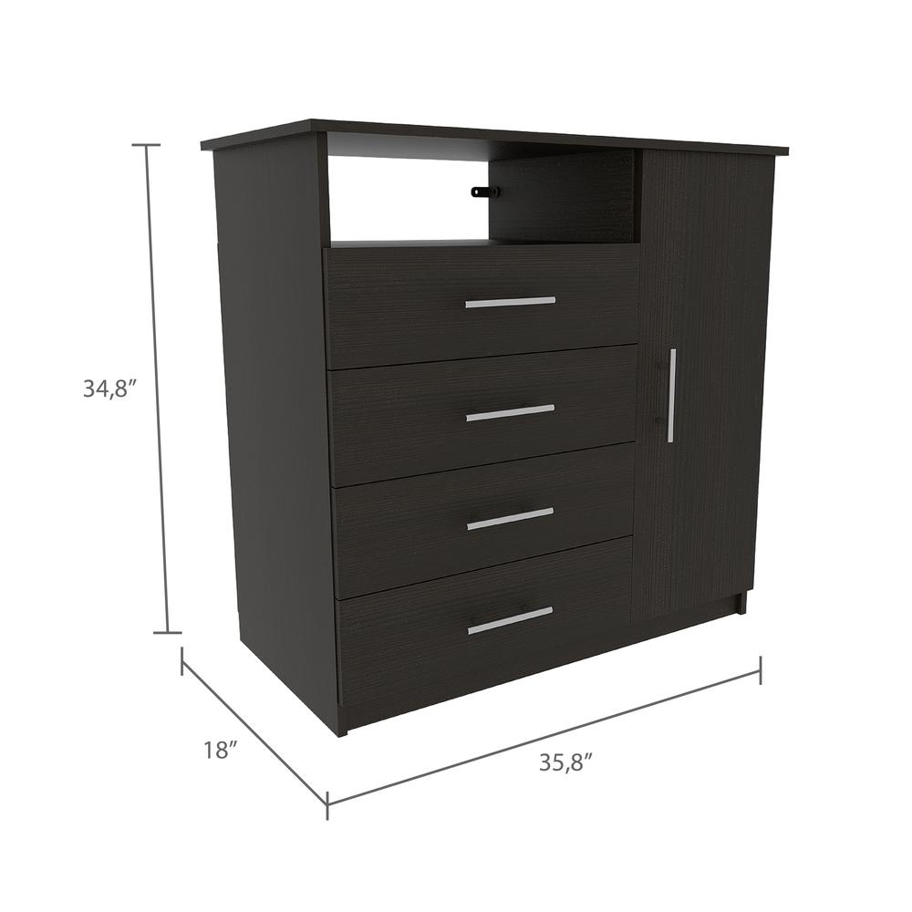 Carolina 4 Drawer Dresser. Picture 3