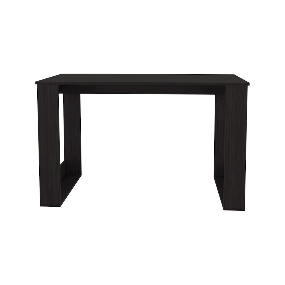 Aurora Writing Computer Desk with Ample Work Surface, Wengue. Picture 1