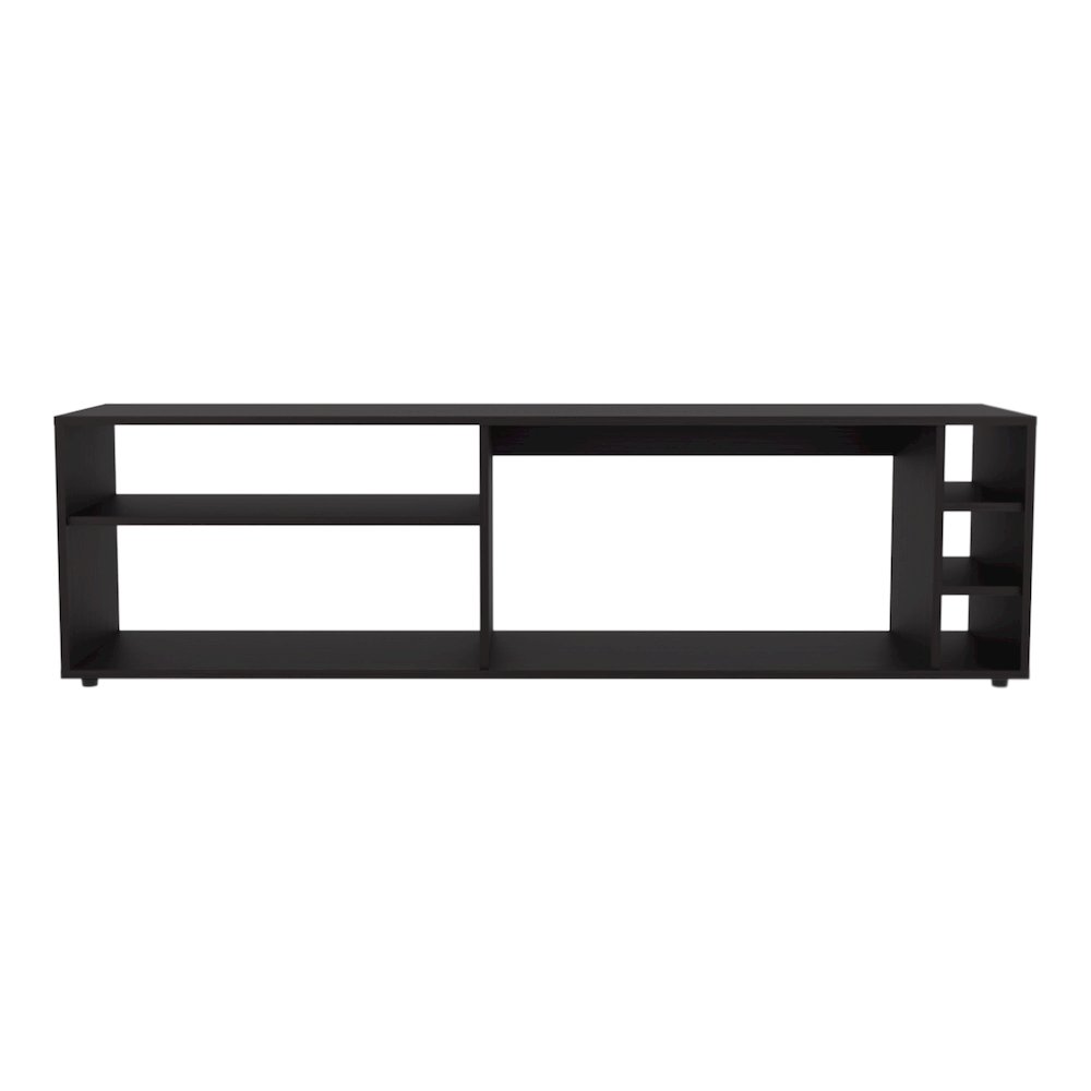 Mayo TVStand for 70" Screen with Open Storage and Melamine Finish,Wengue. Picture 1