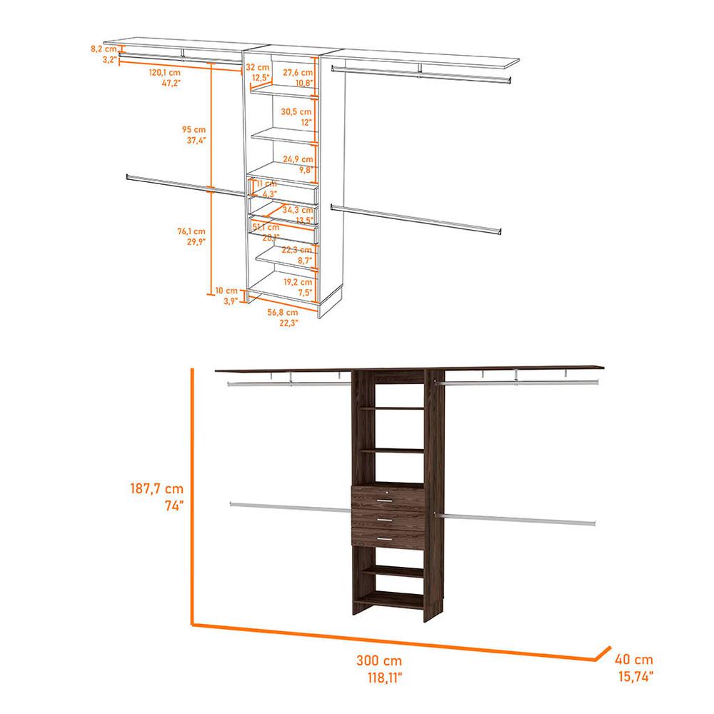 Pittsburg Drawer Closet. Picture 2