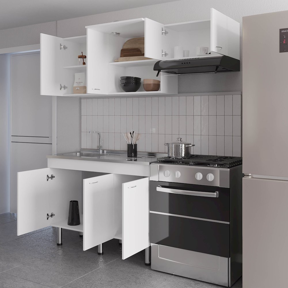 Modular Kitchen Set - Complete Solution for Modern Kitchens with Storage, Kronos. Picture 5