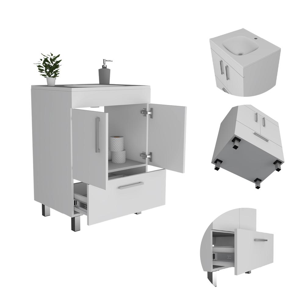 Otello Single Bathroom Vanity. Picture 2