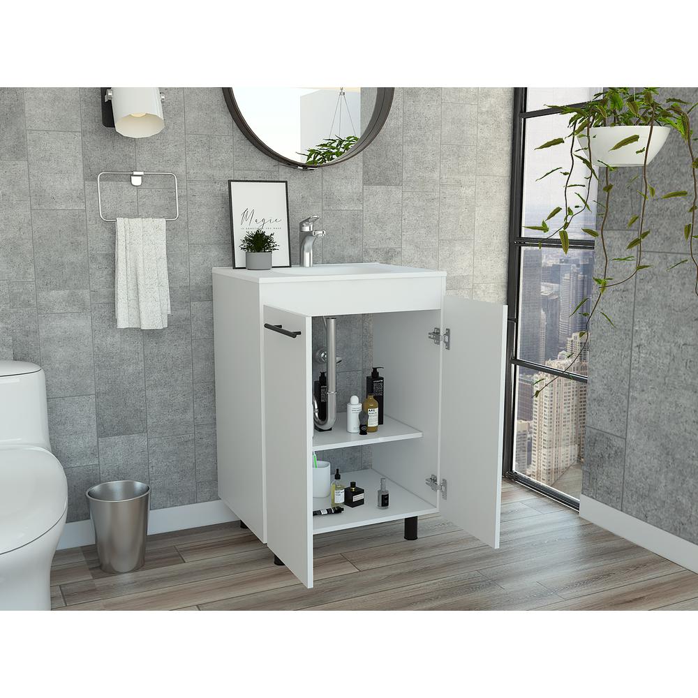 Selma 60" Free standing Vanity cabinet. Picture 3