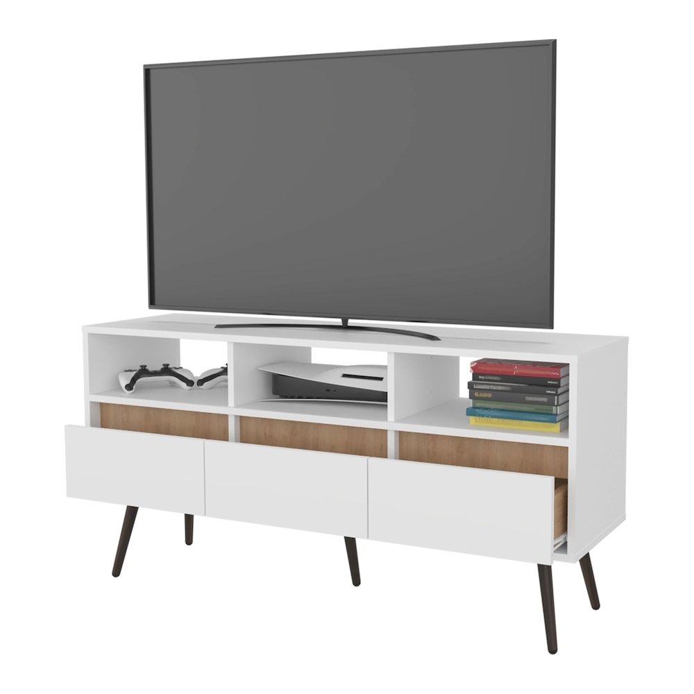 Picacho TV Stand with Multistorage, 3 Drawers and 3 Shelves. Picture 5