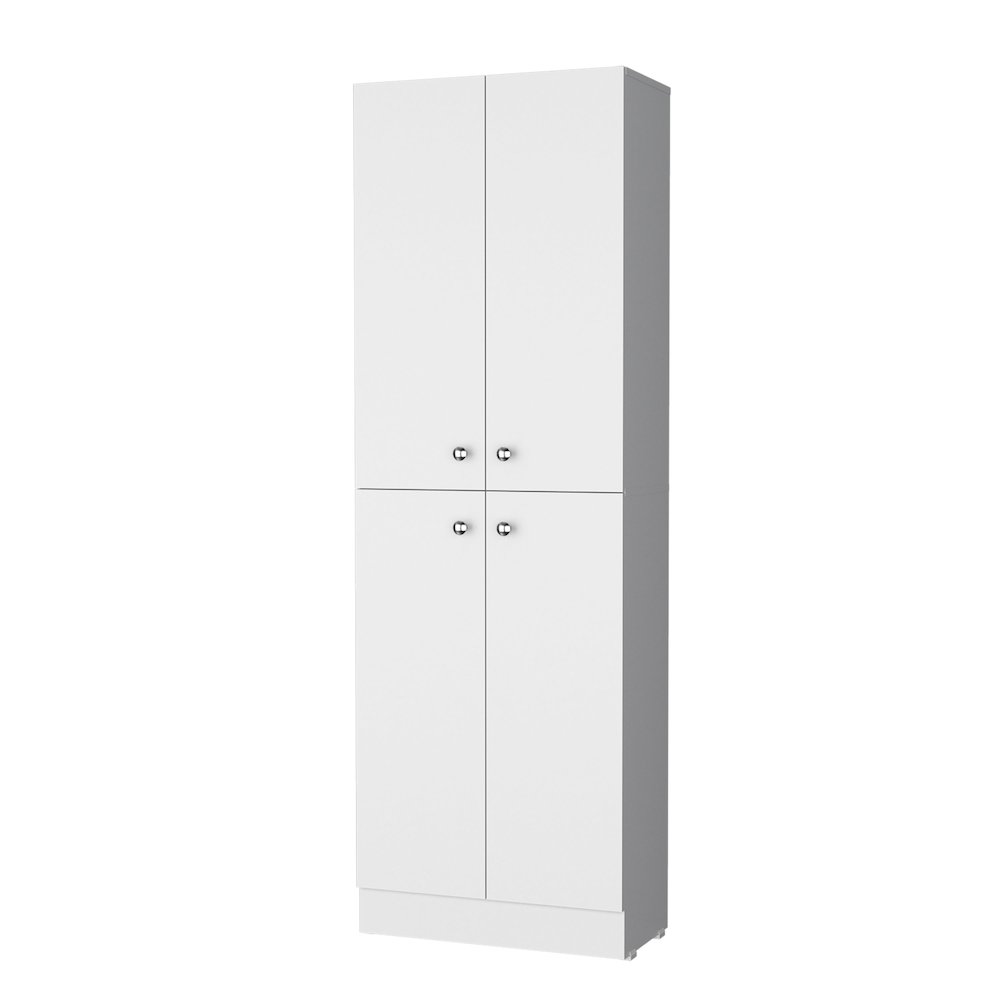 Cameron Pantry Cabinet with 4 doors and 5 hidden shelves. Picture 1
