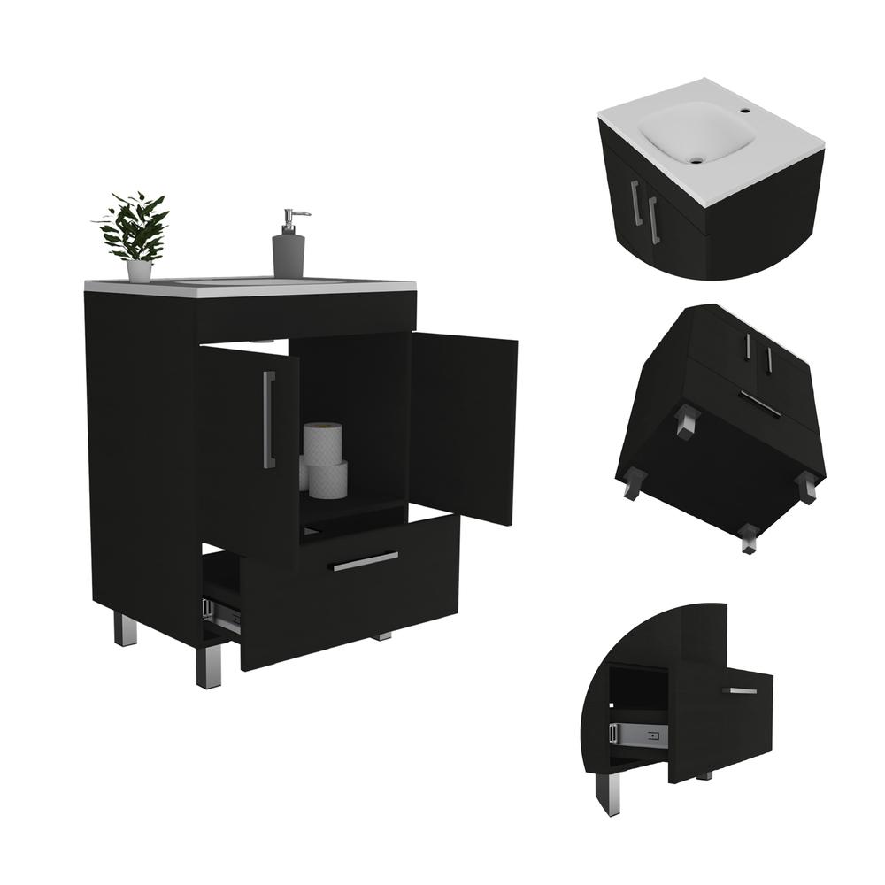 Otello Single Bathroom Vanity. Picture 2