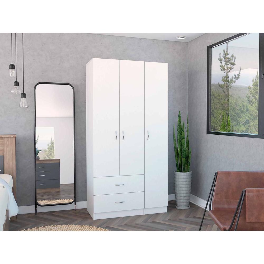Eureka 3 Door Armoire. Picture 4