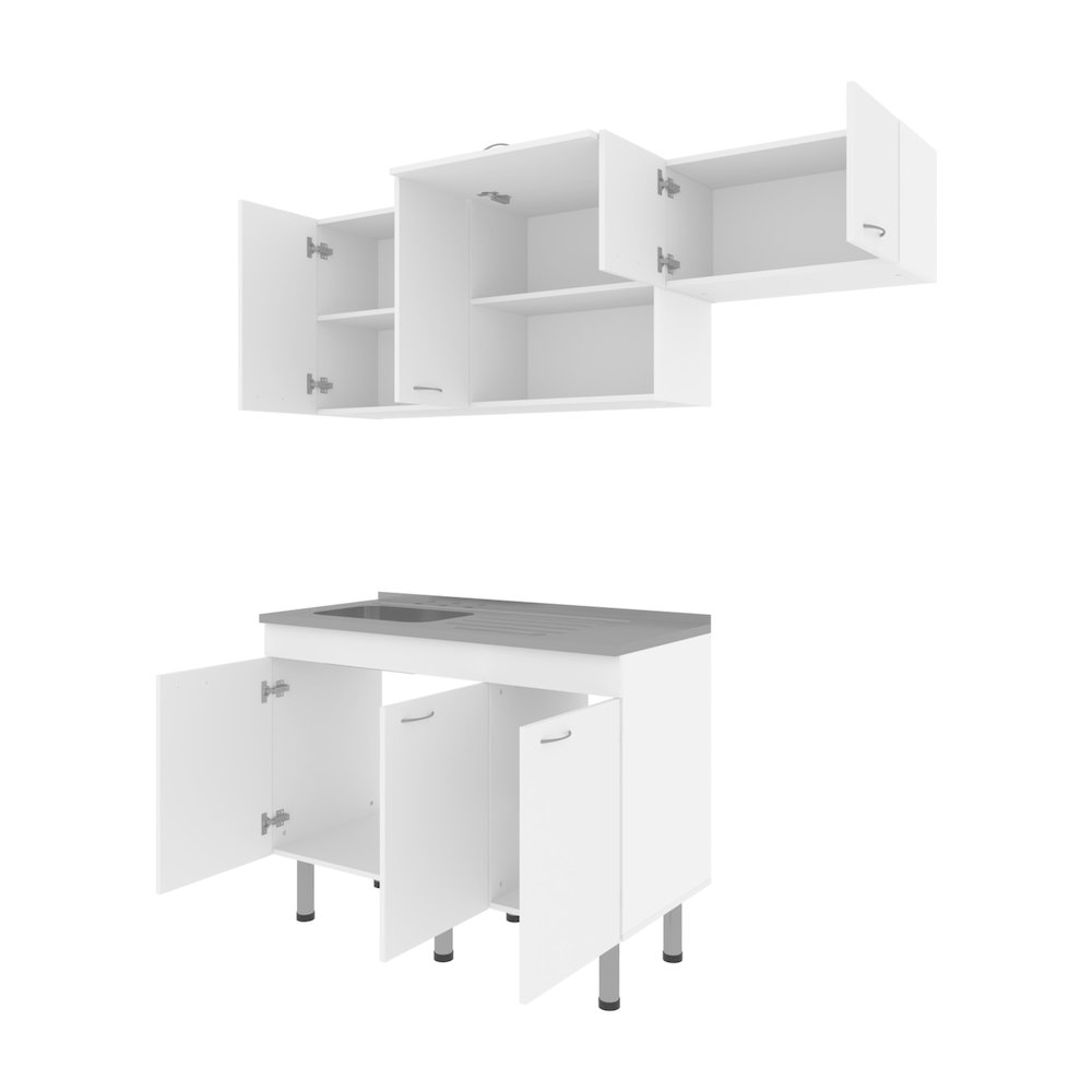 Modular Kitchen Set - Complete Solution for Modern Kitchens with Storage, Kronos. Picture 1