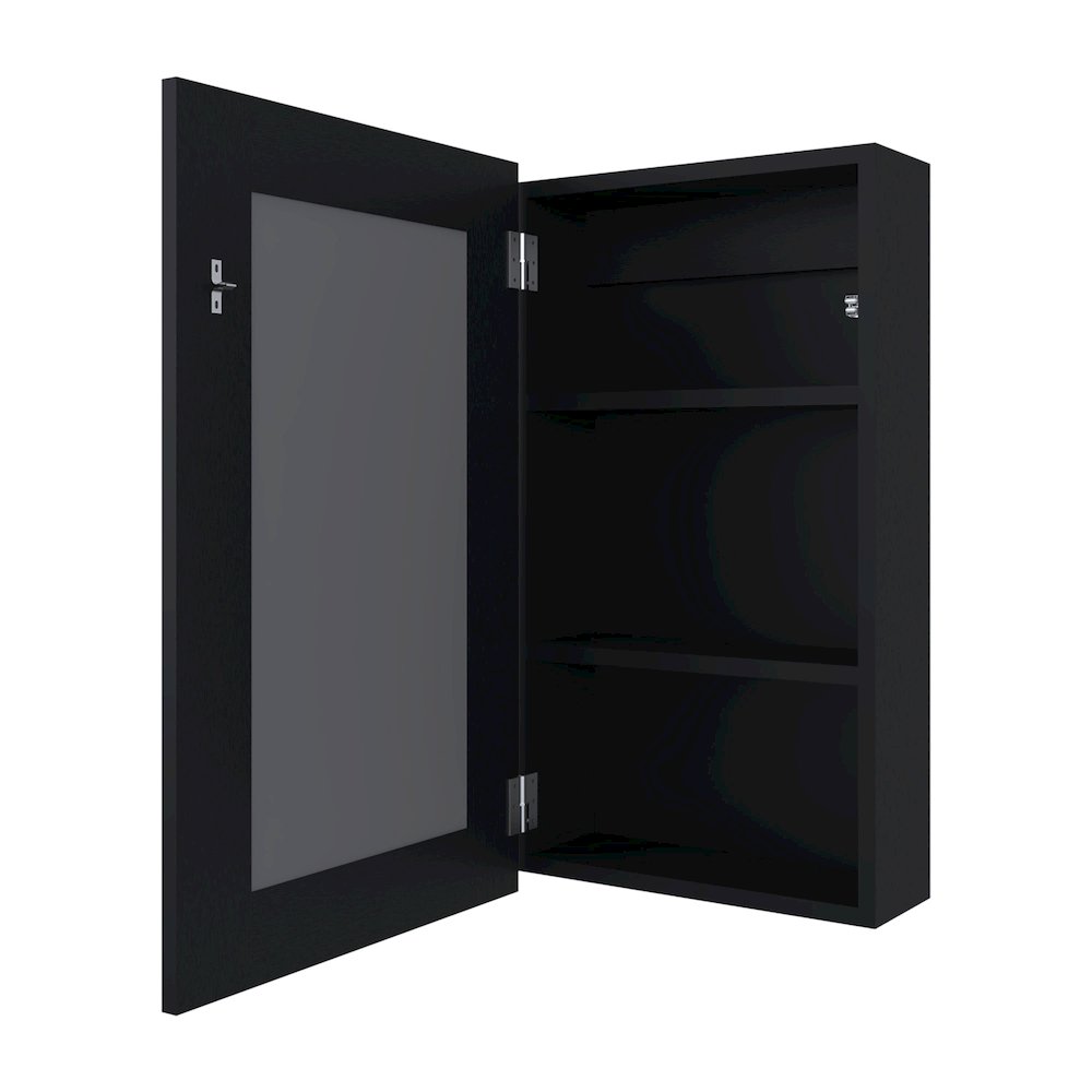 Parks Medicine Cabinet With Included Mirror, Wenge. Picture 5