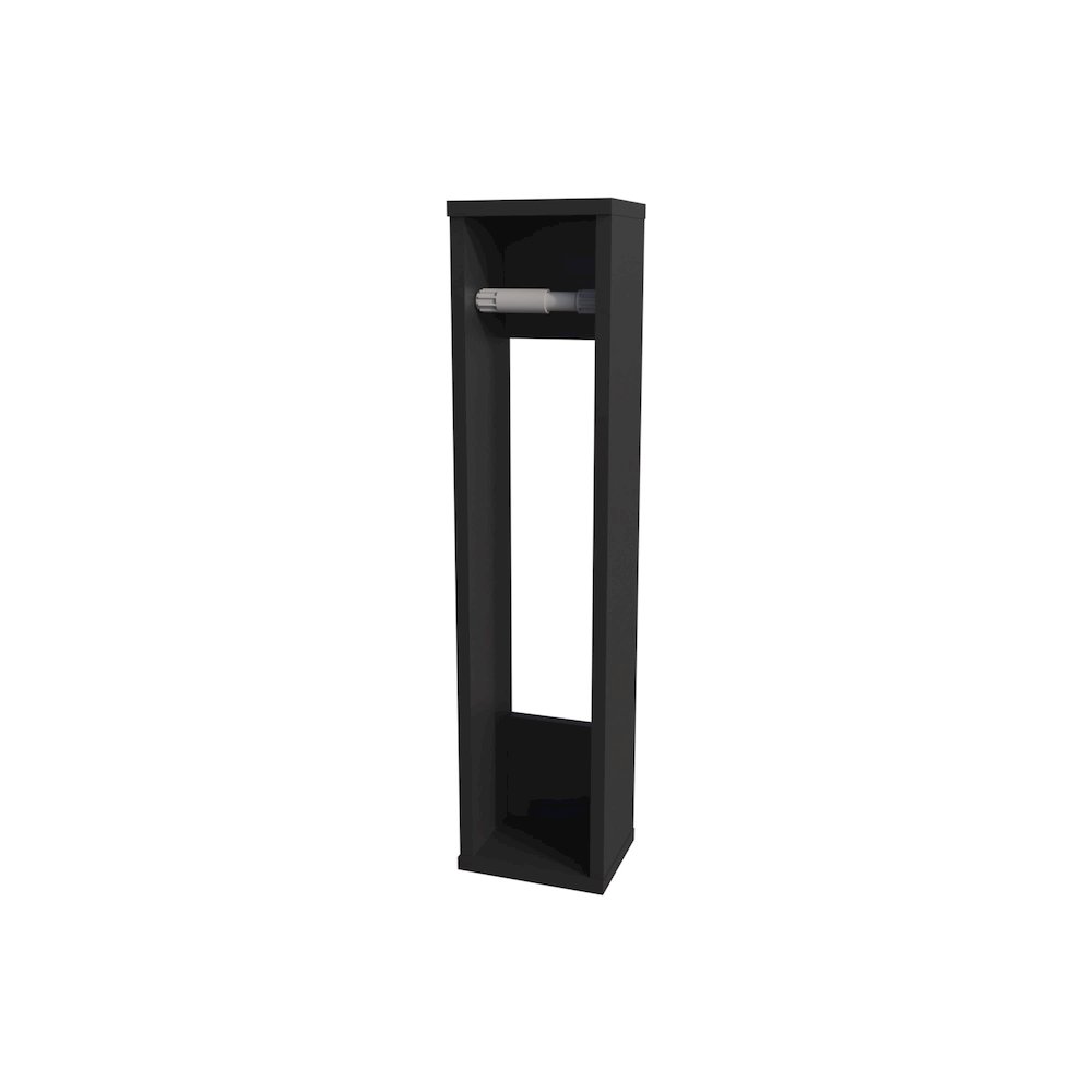 Supai Toilet Paper Holder in Melamine, Wenge. Picture 4