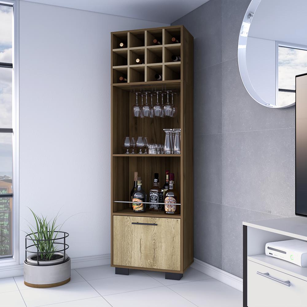 Aubree Corner Bar Cabinet. Picture 4