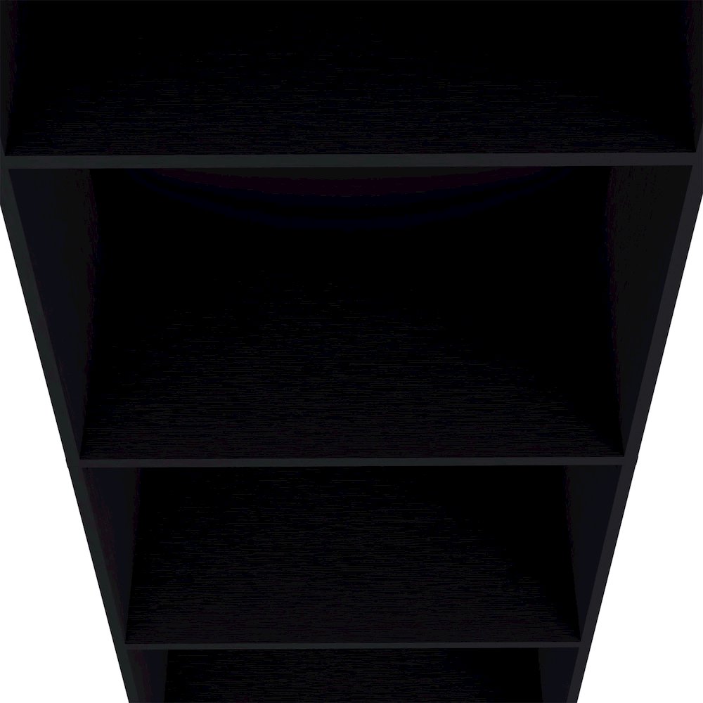 Sutton Bookcase with Tier Storage Shelves, Wenge. Picture 6