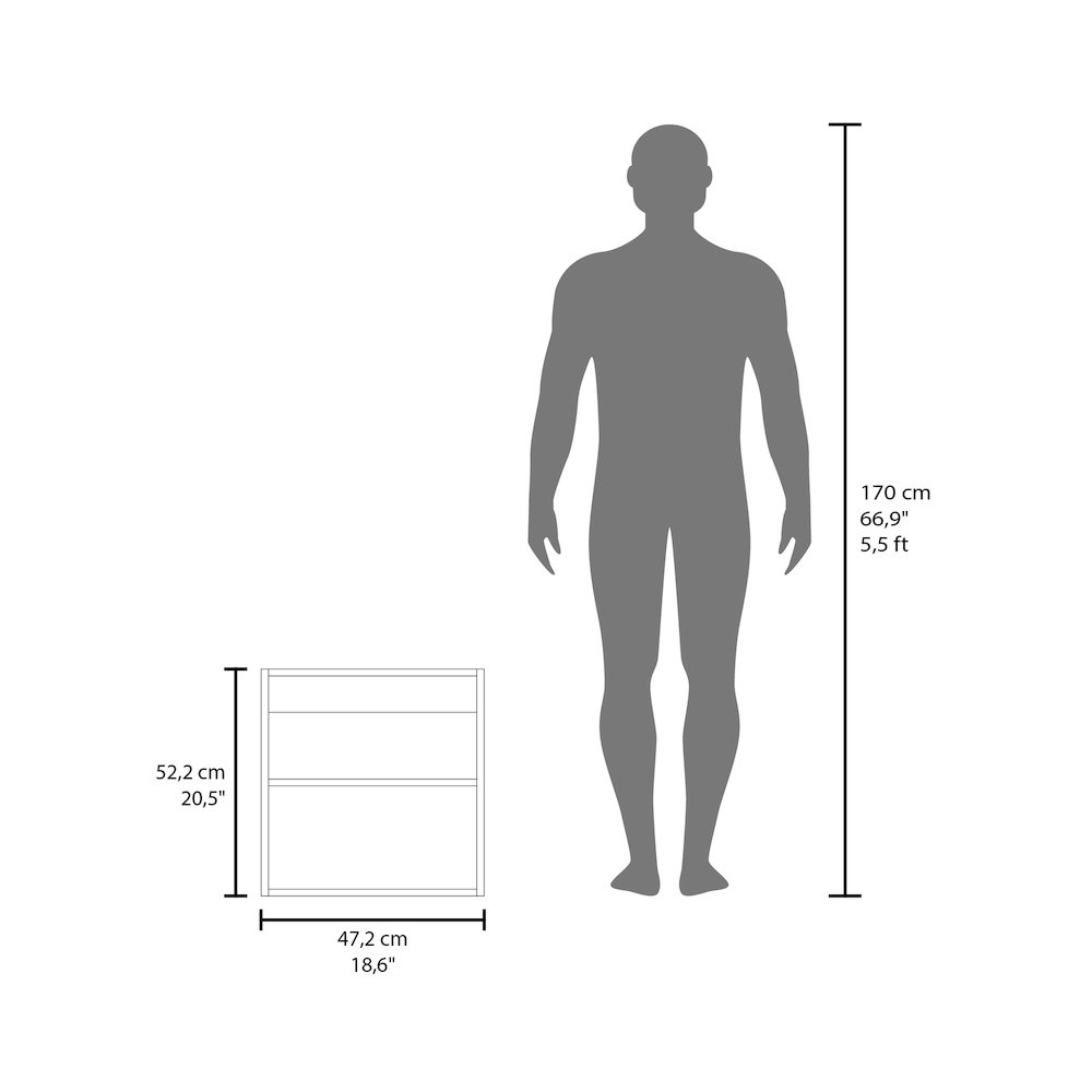 Payson Medicine Cabinet in Melamine With Included Mirror, White. Picture 6